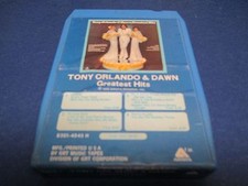 Tony Orlando  Dawn 8 Track, Greatest Hits,Candida,Knock Three Times,Summer Sand