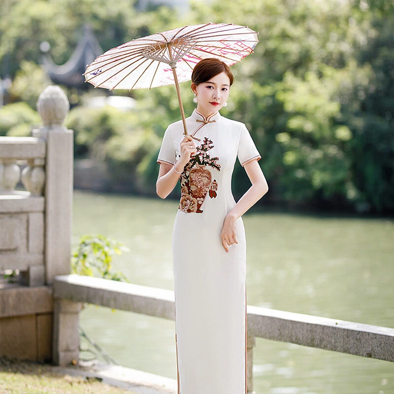 Long oriental store dress