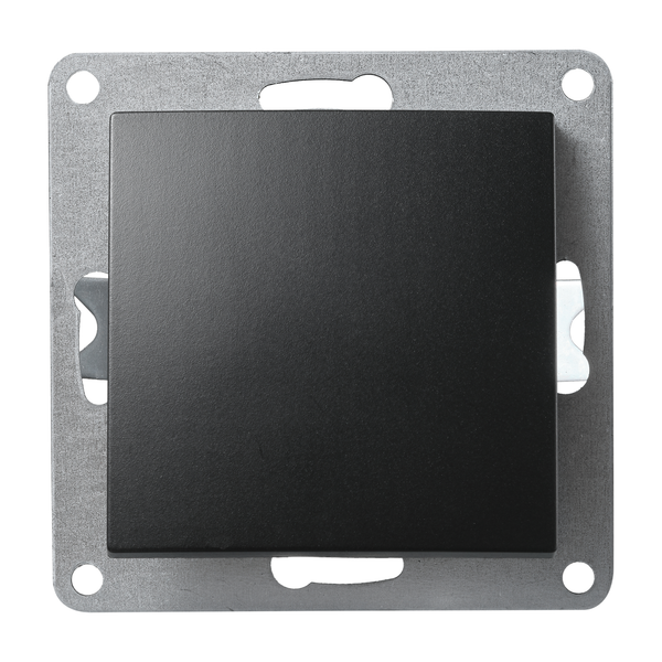 Wechselschalter Mcpower Flair, 250V~/10A, Up, Steckanschluss, Matt Schwarz-image