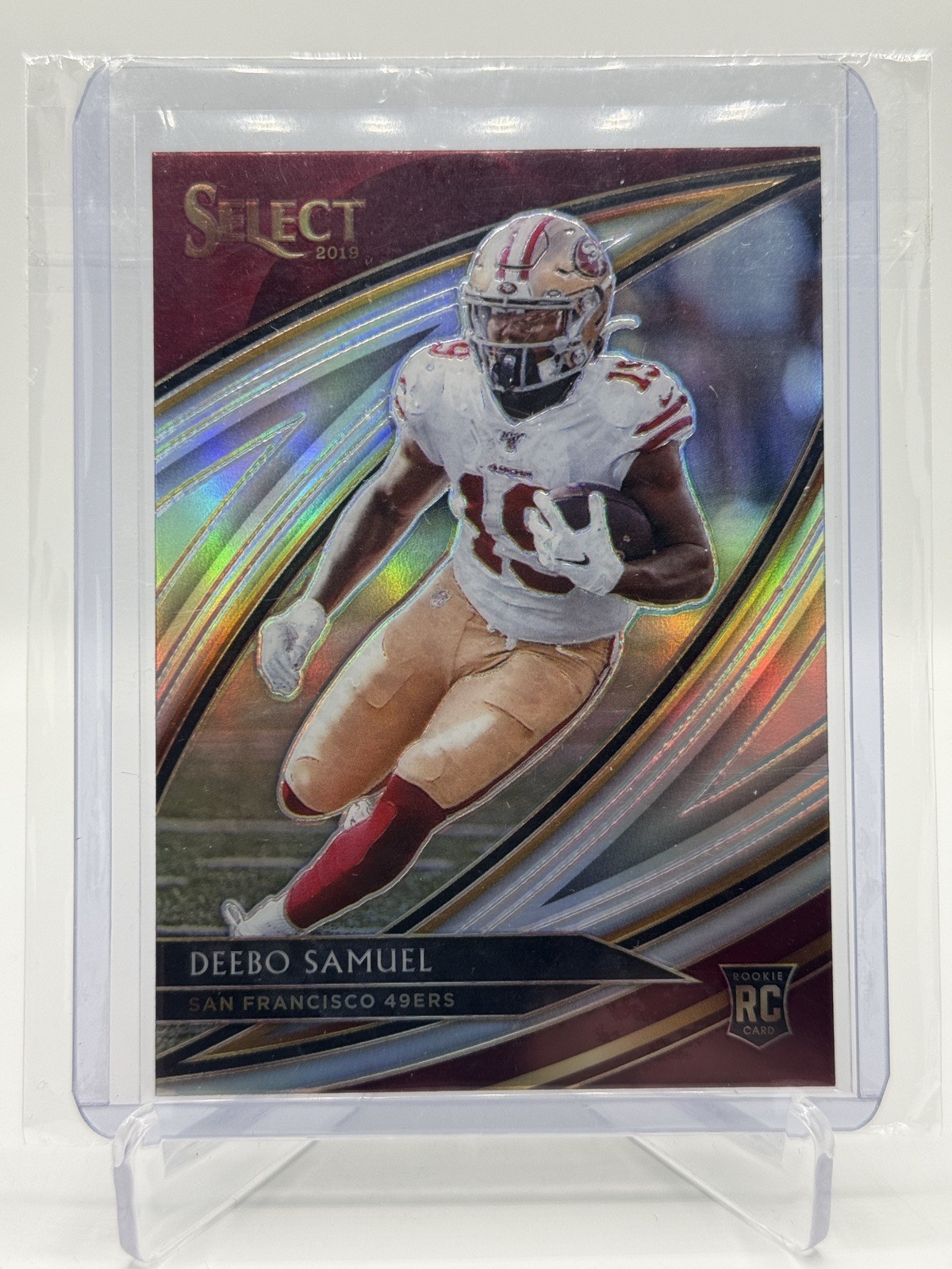 2019 Deebo Samuel Panini Select Field Level Silver Prizm Rookie RC #257 49ers