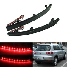 L+R Reflektor Rückstrahler mit schwarz Linse Für VW Tiguan 5N bj.09/2007-12/2015