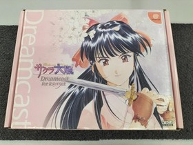 SEGA Dreamcast Sakura Wars Limited Edition Console HKT-3000 w/ Box & Manual USED