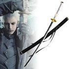 40" Vergil Yamato Katana Devil May Cry 5 Sword Cosplay Prop Wooden Blade Replica