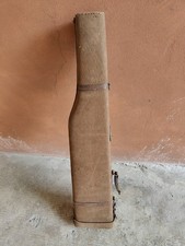 Custodia rigida per fucile in stoffa e cuoio