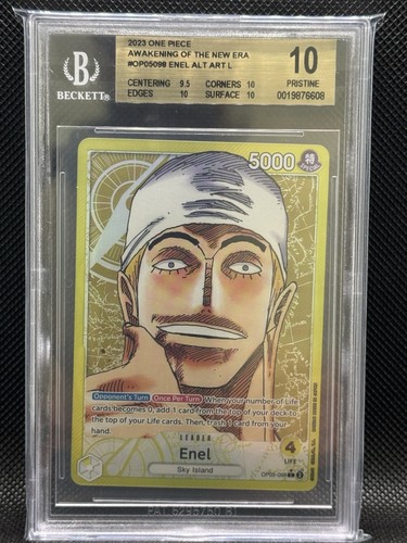 Enel (Alternate Art) graded BGS 10 for sale on eBay