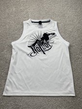 Y2K No Fear Jersey Tank Top Men s Small Skate...