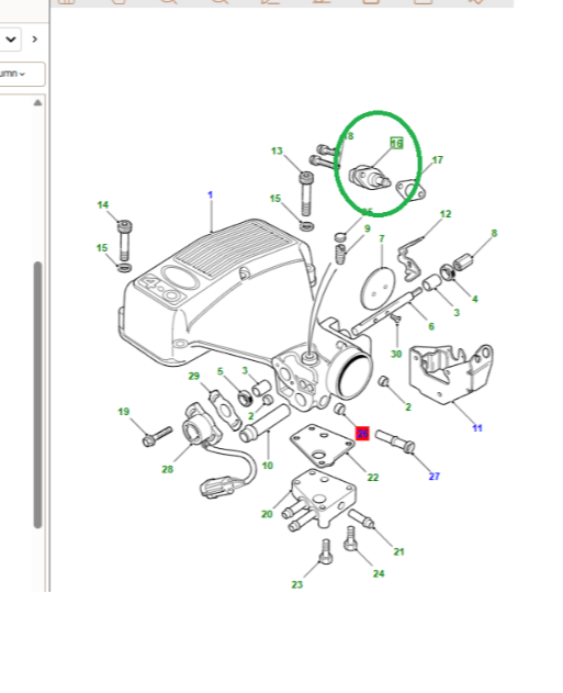 LAND ROVER DISCOVERY 1 96-98 RANGE P38 95-98 DEFENDER V8 IDLE AIR