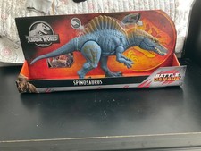 Jurassic World Spinosaurus Battle Damage   Walmart Exclusive   Mattel - NEW