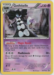 Gothitelle 72/113 Legendary Treasures Holo Rare