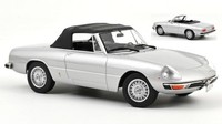 Norev 1/18 Alfa Romeo 2000 Spider 1973 Silber Grau Statisches Modell Diecast