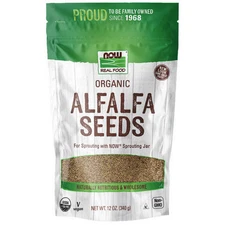 Alfalfa Seeds 12 Oz By Now Foods