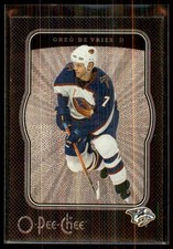 2007-08 O-Pee-Chee Micromotion Black Greg De Vries 7/100 #283