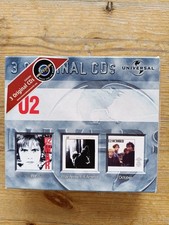 U2 - 3 ORIGINAL CDs - 3 CD BOX  2001 - GRATISVERSAND