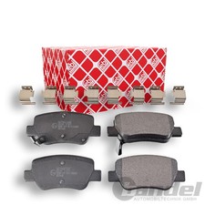 FEBI BREMSBELÄGE SATZ HINTERACHSE PASSEND FÜR TOYOTA AVENSIS | 116304