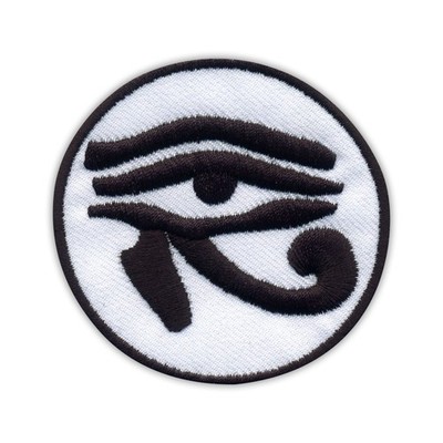 Auge des Horus - linker Aufnäher/Abzeichen bestickt