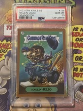 Julio Rodriguez RC 2022 Topps GPK x MLB Series 2 #12b Haulin’ Julio /50 PSA 10