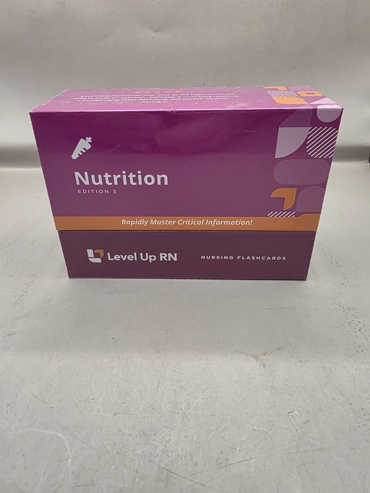 Level Up RN Pharmacology Flashcards Edition 3 Nursing Study Tool NEW Sealed Foto 2 de 4