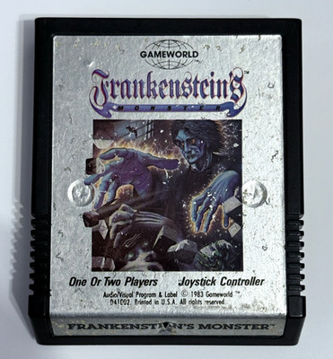 FRANKENSTEIN'S MONSTER *ATARI 2600 + 7800* *RARE* CART ONLY *CHEAPEST ON EBAY*