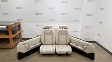 93 Ford Mustang Convertible Seat Interior Set Front And Rear White Leather