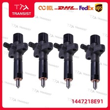 Inyector de combustible diésel 1447218E91 nuevo 4 piezas para inyector Common Rail Perkins A4.236