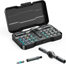 24 in 1 Magnetic Screwdriver Set, DIY Ratchet Screwdriver Set, Multi Bit Magneti