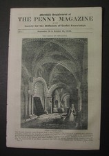 1836 paper: Newcastle Castle; EGPYT & CAIRO, Muslims - fine descriptive article