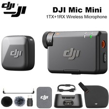 DJI Mic Mini 400m Wireless Lavalier Microphone Detail-Rich Audio Video Recording