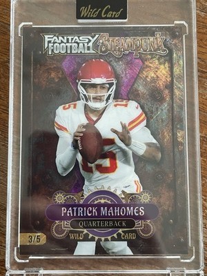 2026 Wild Card Steam Punk Patrick Mahomes /5 Purple SSP Kansas City CHIEFS