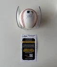 Yordan Alvarez Houston Astros Autographed Baseball Star JSA COA