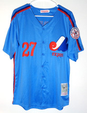 Vladimir Guerrero 1982 All Star Game Jersey Replica by Mitchell & Ness-Size 50