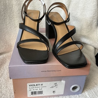 Lisa Vicky Violet-V Black Sheep Nappa 8.5 M 17