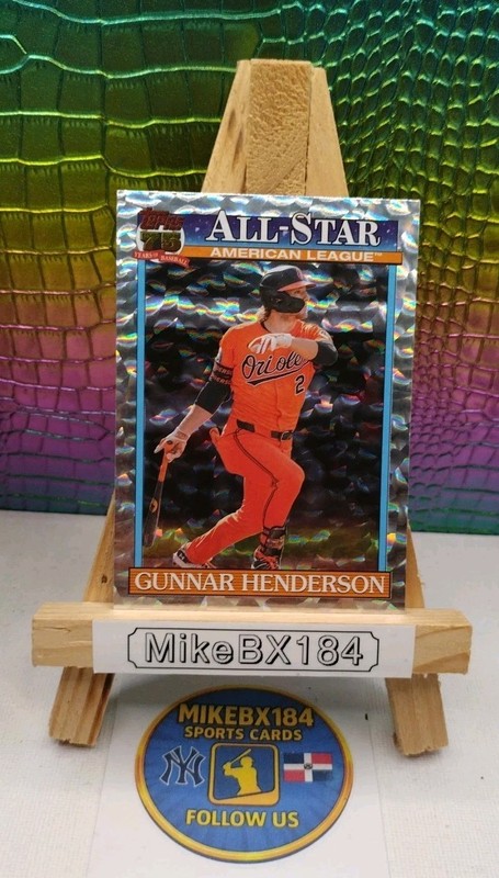 GUNNAR HENDERSON 2026 Topps Series 2 SILVER CRACKLEBOARD #91AS-49 Orioles