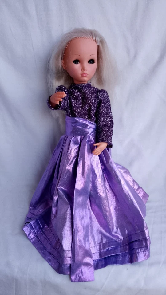 Poupée Blonde 44 Cm Furga Vintage - Photo 3/4