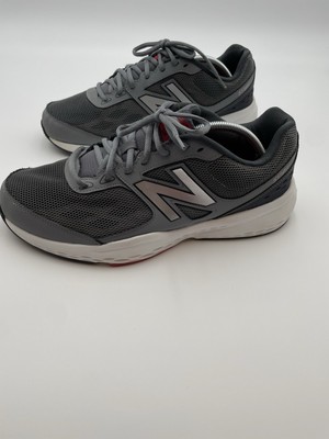 New Balance 517v1 Mens Size 12 4E Gray White Red Athletic Running Shoes  Sneakers