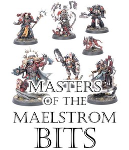 Warhammer 40k Red Corsair Huron Masters of the Maelstrom Bits, Games Workshop