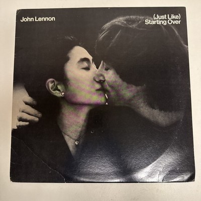 John Lennon-(Just Like)Starting Over  PRO-A-919 12'' NM/VG PROMO STERLING