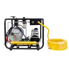 Air Breathing Compressor For Hookah Diving Two Divers 1 Set 50FT Hose Regulator