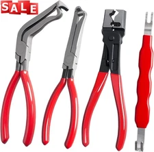 4 Pcs Electrical Disconnect Pliers for Cars, Electrical Connector Separator TL