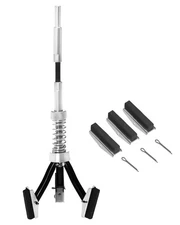 SIXIWANZI Adjustable 1" Engine Brake Cylinder Hone with 3PCS Extra 1-1/8" 1 