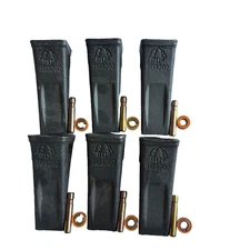 6 PK 1U3202 1U-3202 Forged Teeth W/ Pins 8E6208 Keepers 8E6209 Fits for Cat J200