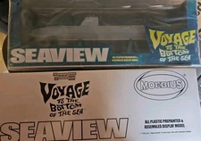 2009 Moebius Voyage To The Bottom Of The Sea Seaview Pre-Built 1:350 Model SH
