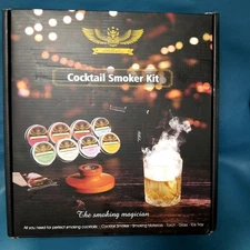 Wills Coo Cocktail Smoker Kit "The Smoking Magician" various Wood Chips