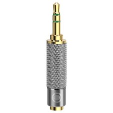Geekria 3.5mm 1/8" Stereo Male to 3.5mm 1/8" Balanced Female Audio Adapter