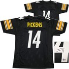 SALE! Pittsburgh Steelers George Pickens Signed Black Jersey Beckett