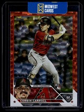 2023 Topps #401 Corbin Carroll Orange Foil #/299
