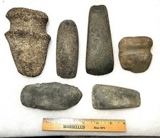 4 Celts 2 Grooved Axes Native American Indian Artifacts Arrowheads NJ NY PA HB