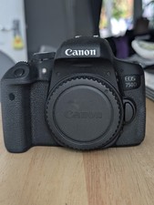 Canon EOS 750D 24.2MP Digital SLR Camera - Black (Body only)