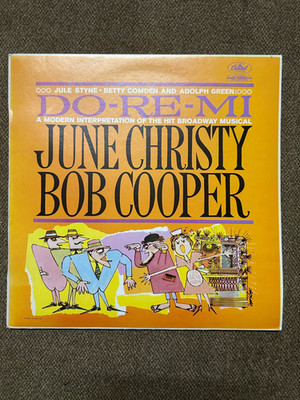 June Christy And Bob Cooper - Do-Re-Mi, LP, sehr gut erhalten-Reissue-1985