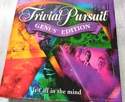 Trivial Pursuit Genus Edition 2001 Spiel von Parker Hasbro vollständig