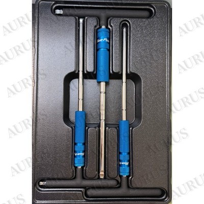 Blue-Point 3pc Turbo Speed T-Handle Driver Set NEW 1/4